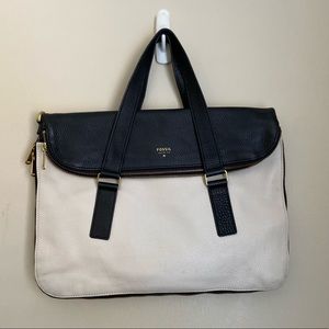 FOSSIL SATCHEL MESSENGER WORK PURSE BAG AVAILABLE THRU MAY 22